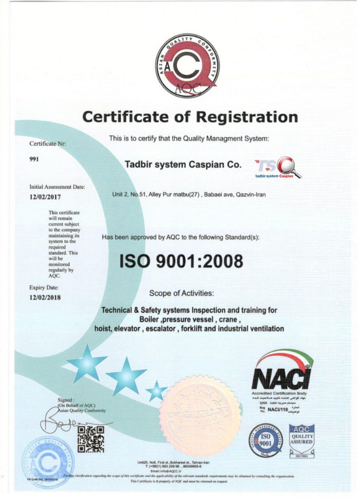 ISO 9001:2008